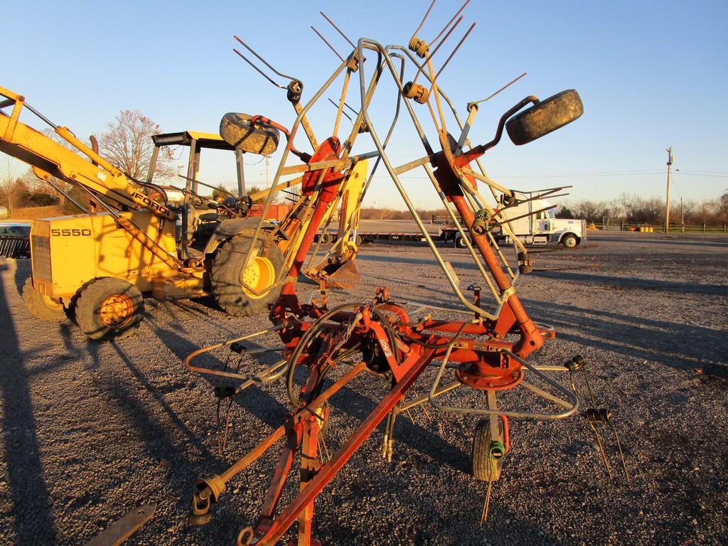 Agco 4216 Hyd Fold Tedder