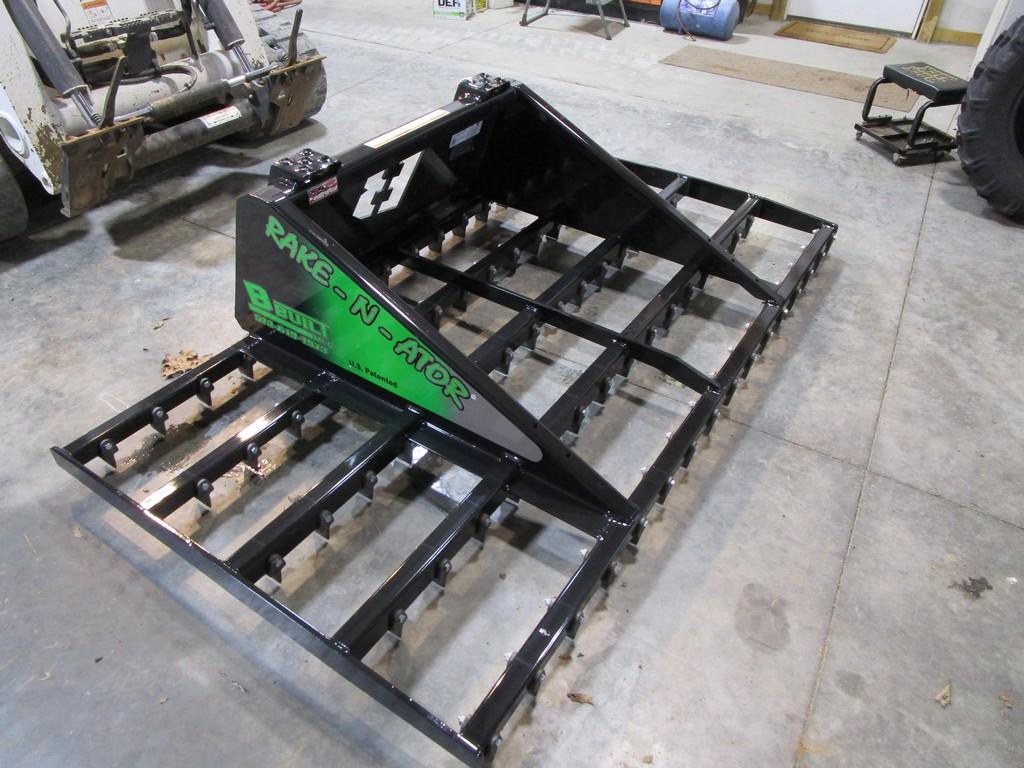 Rake-N-Ator Landscape Rake