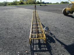Yellow Hay Elevator W/ Motor