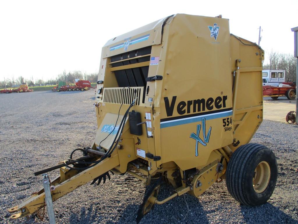 Vermmer 554XL Rd Baler