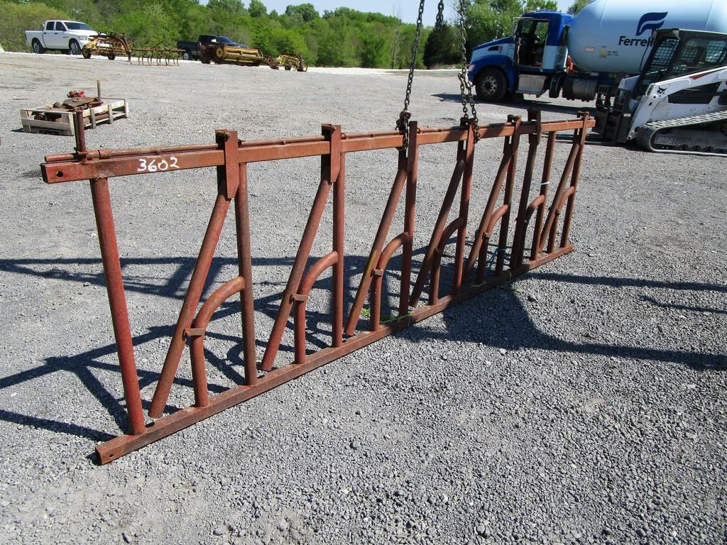 7 Station Livestock Locking Panel