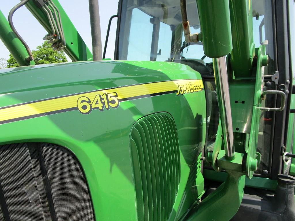 John Deere 6415 Tractor W/ 563 Loader