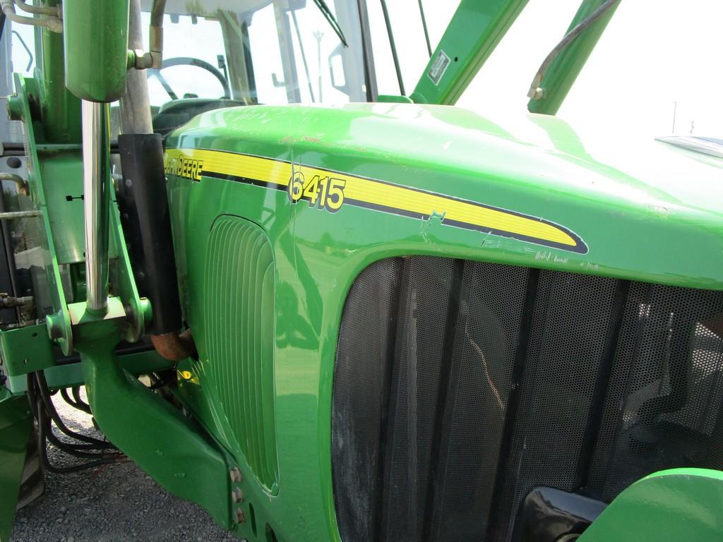 John Deere 6415 Tractor W/ 563 Loader