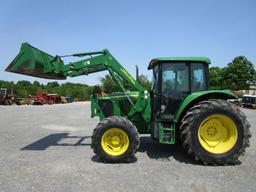 John Deere 6415 Tractor W/ 563 Loader