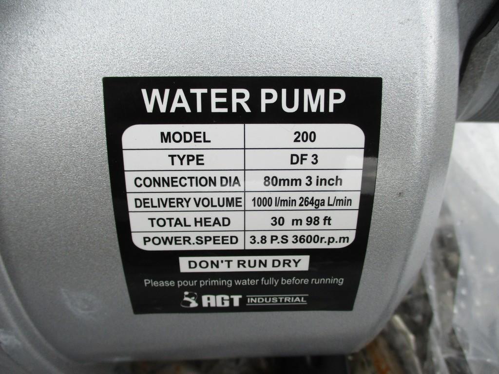 AGT 200 Trash Pumps 3"