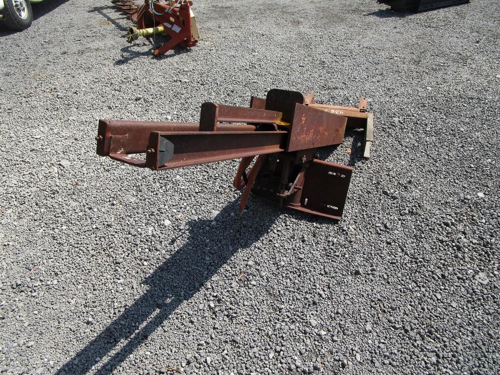 FRONT MOUNT SHAVER 8" POST DRIVER