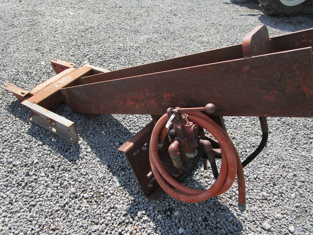 FRONT MOUNT SHAVER 8" POST DRIVER