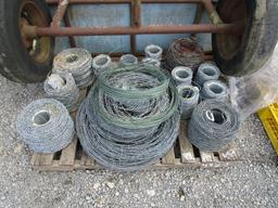 PALLET OF BARBWIRE