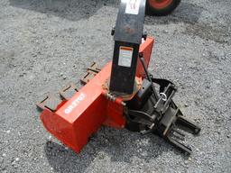 KUBOTA GR2707 FRONT MOUNT SNOW BLOWER W/ WEIGHTS