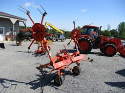 KUHN GF 5001 4 BASKET TEDDER