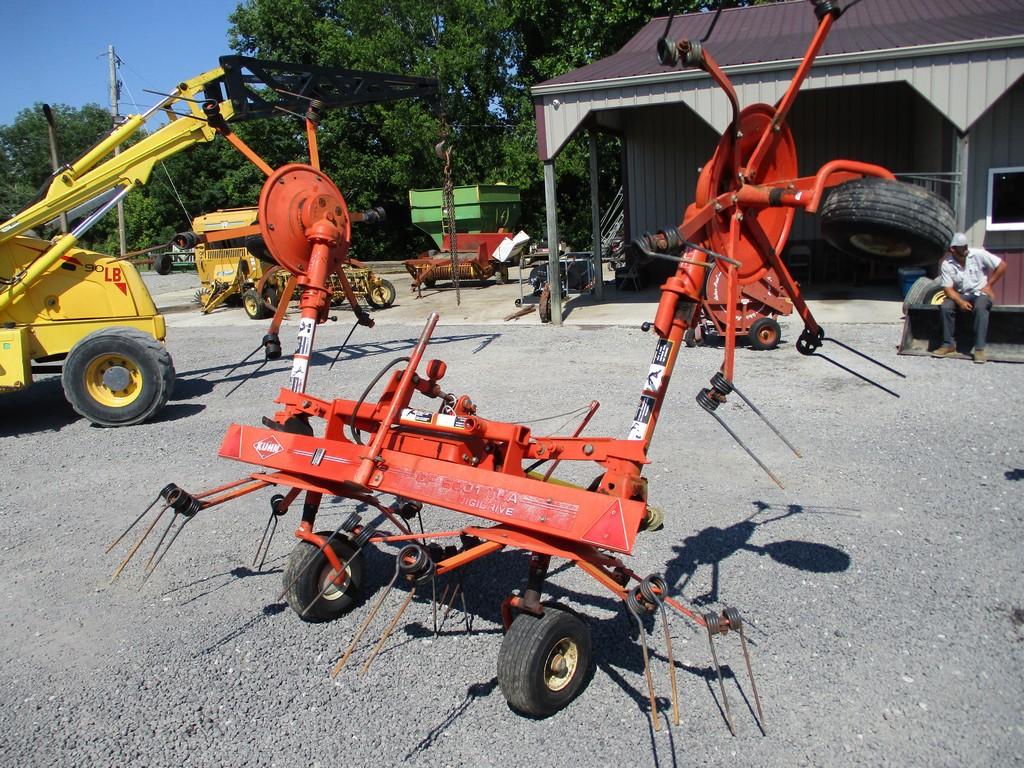 KUHN GF 5001 4 BASKET TEDDER