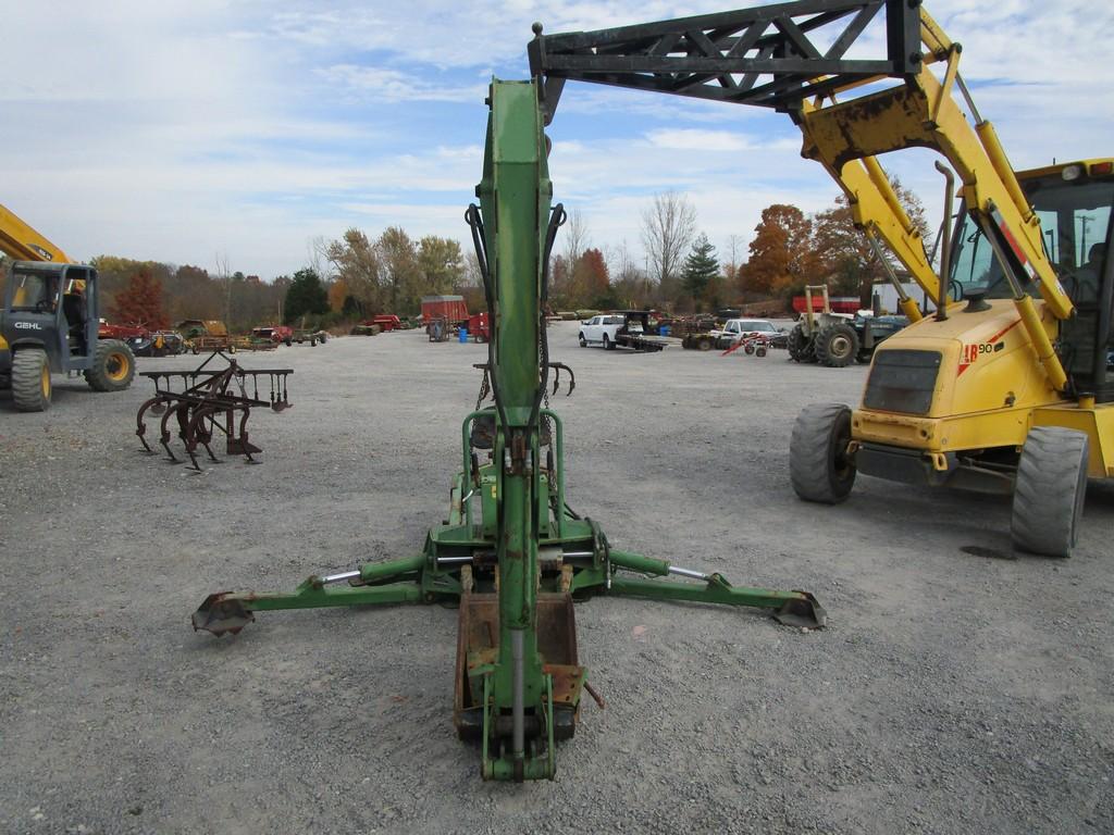 JD 1650 BACKHOE ATTACHMENT W/ MOUNTS