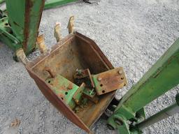 JD 1650 BACKHOE ATTACHMENT W/ MOUNTS