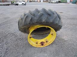 TRACTOR TIRE 14.9-28+RIM