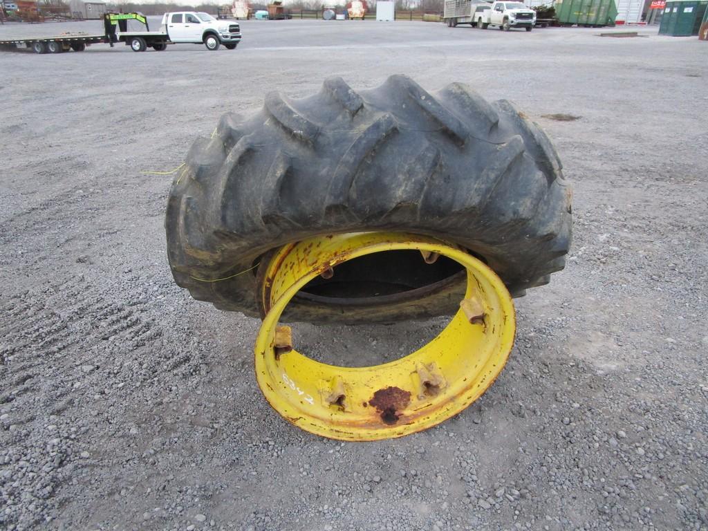 TRACTOR TIRE 14.9-28+RIM