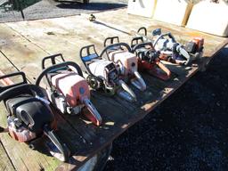 PARTS CHAINSAWS + POLE SAW