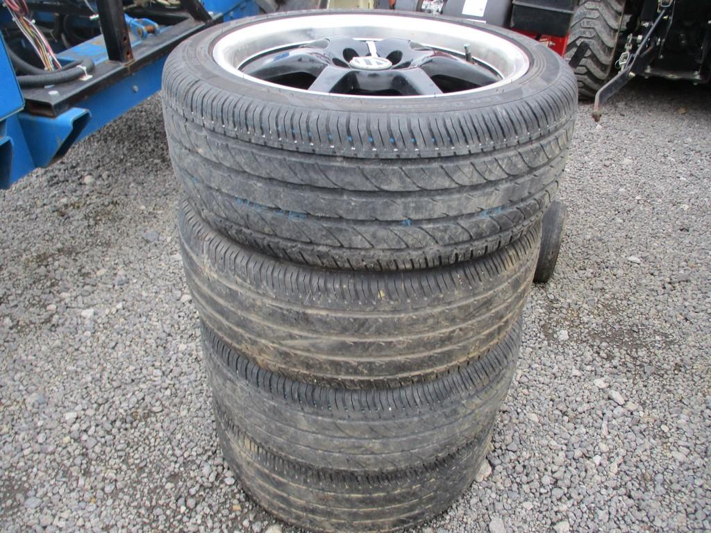 4) 225-45 R17 VW TIRES