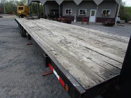 BLACK 30' GOOSENECK TRAILER W TITLE