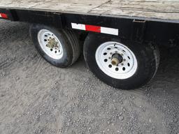 BLACK 30' GOOSENECK TRAILER W TITLE