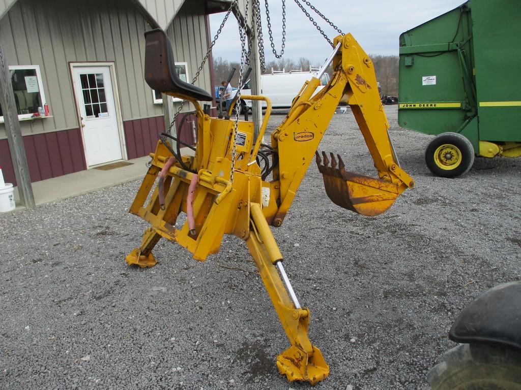 BRADCO MODEL 8MD BACKHOE ATTACHMENT