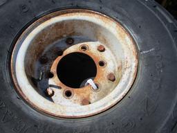 2) 18.4-16.1 AND 1) 900-10 TURF TIRES