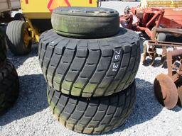 2) 18.4-16.1 AND 1) 900-10 TURF TIRES