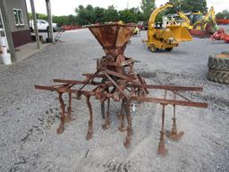 3PT 9 SHANK CULTIVATOR W SIDE DRESSOR