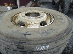 8 USED 315/80 R 22.5 W RIMS