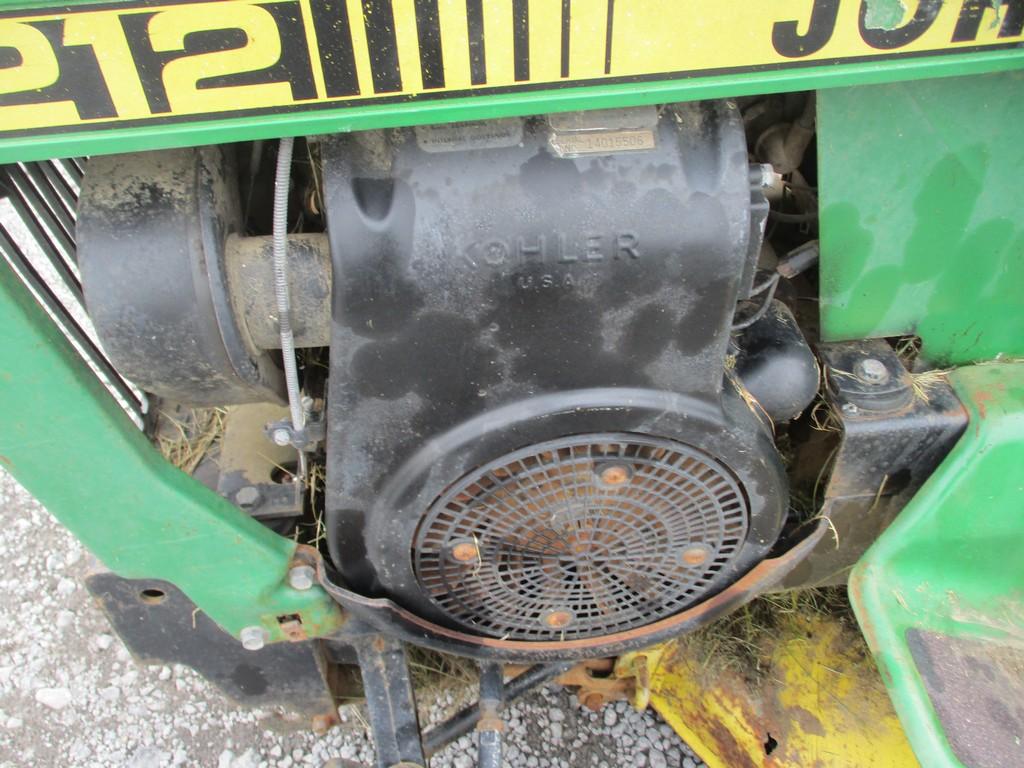 JOHN DEERE 212 LAWN MOWER