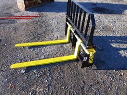 DIGGA SKIDSTEER PALLET FORKS