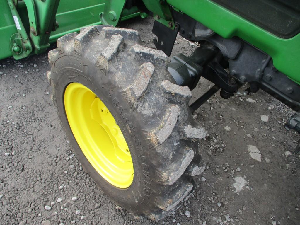 JOHN DEERE 4400 TRACTOR W JD 430 LOADER