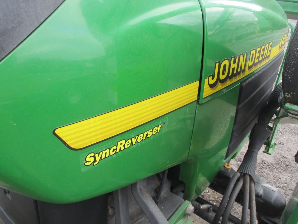JOHN DEERE 4400 TRACTOR W JD 430 LOADER