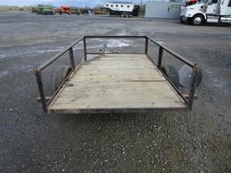 4X8 BUMPER HITCH TRAILER