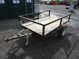 4X8 BUMPER HITCH TRAILER