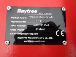 RAYTREE RTS630 SKIDSTEER STUMP GRINDER