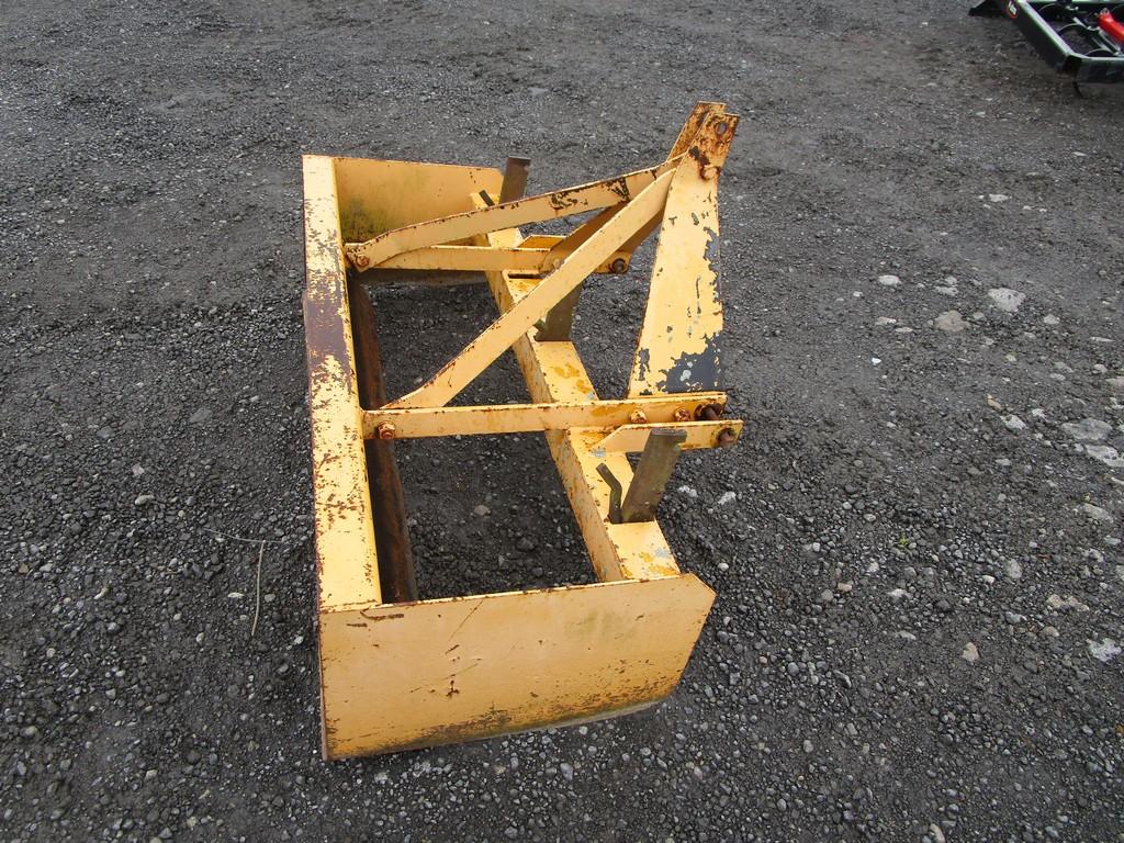 YELLOW 3PT GRADER BOX 5'