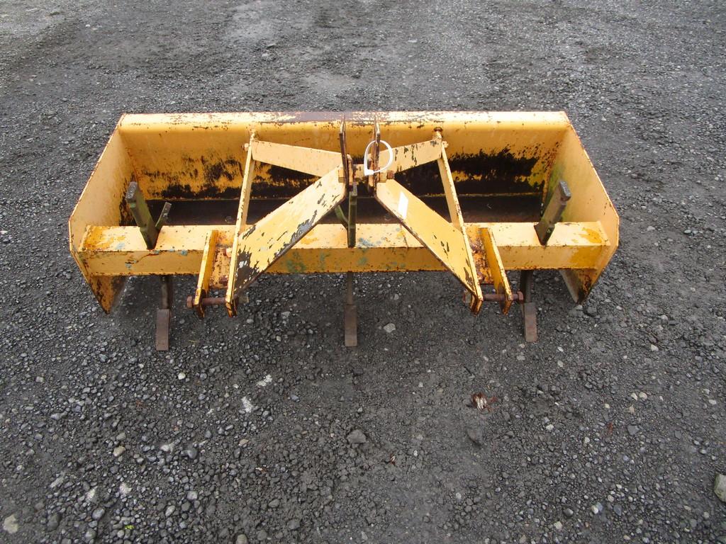 YELLOW 3PT GRADER BOX 5'