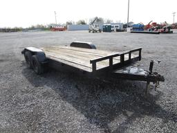 BLACK BUMPER HITCH TRAILER