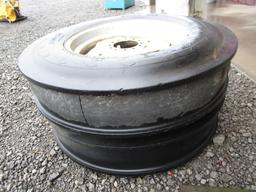 PAIR 7.50-20 DRILL TIRE