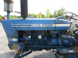 FORD 7600 TRACTOR  W DUAL POWER