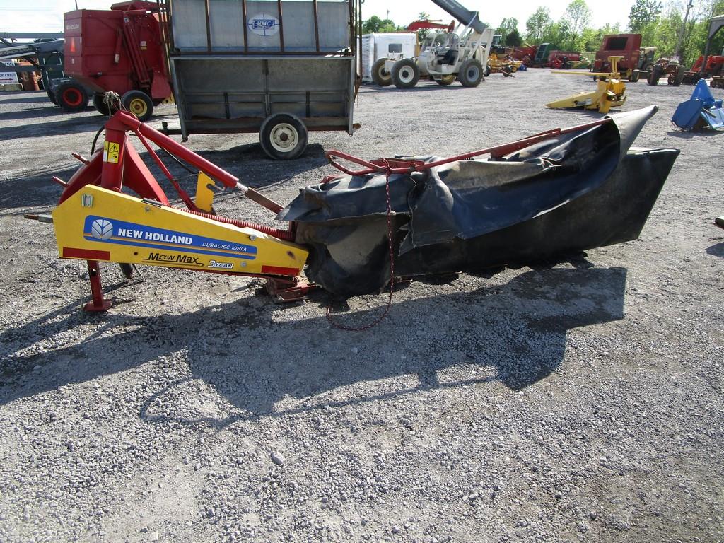 NEW HOLLAND DURADISC 108M DISC MOWER SALVAGE