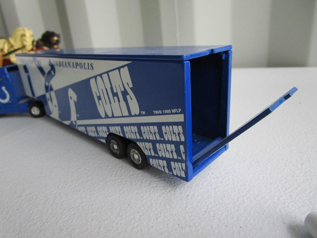 TOY COLTS SEMI & TRAILER