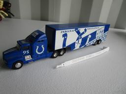 TOY COLTS SEMI & TRAILER