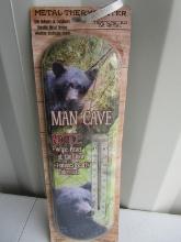 MAN CAVE THERMOMETER