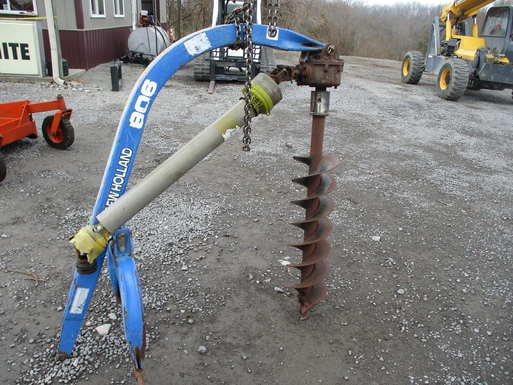 NEW HOLLAND 906 POST HOLE DIGGER