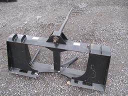 SKIDSTEER MOUNT BALE SPEAR