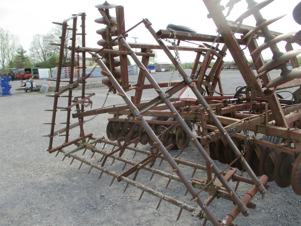 HYD FOLD WING DISC W 3 BAR HARROW 20'