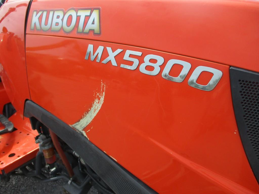 KUBOTA MX5800 TRACTOR