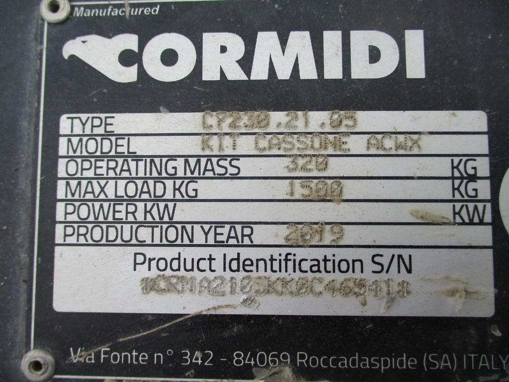 2020 CORMIDI C1500 SELF LOADING DUMPER