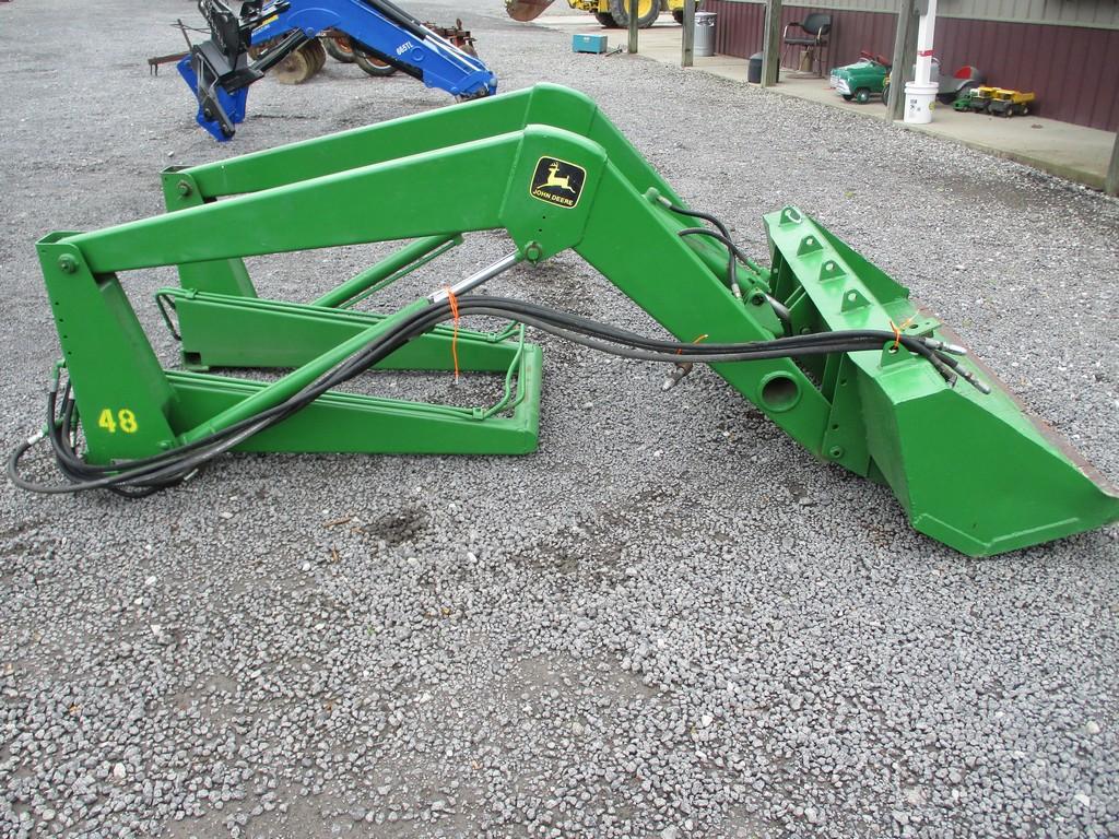 JOHN DEERE 48 LOADER W BRACKETS